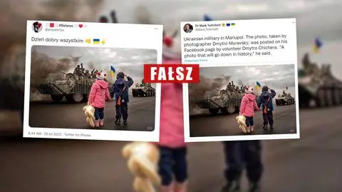 Zdjęcie "dzieci wojny" nie jest z tej wojny