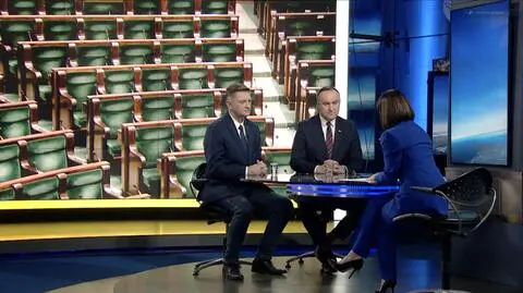 Andrzej Rozenek i Michał Kobosko w "Faktach po Faktach"