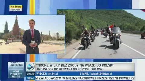 Nocne Wilki bez zgody na wjazd do Polski 