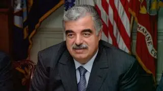 Były premier Libanu Rafik Hariri