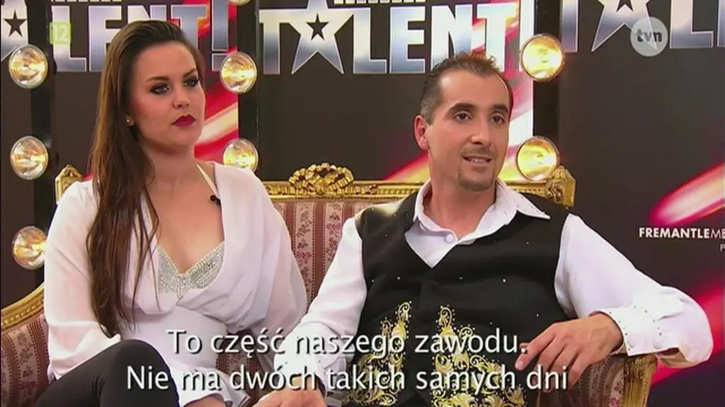 Stiv i Loren, czyli ojciec i córka - Cyrk Medrano