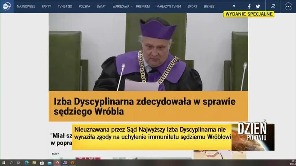Markiewicz o wyroku Izby Dyscyplinarnej w sprawie immunitetu sędziego Wróbla
