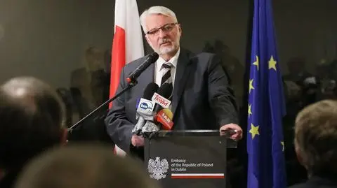 Waszczykowski "będzie zabiegał" o polski język w irlandzkich szkołach
