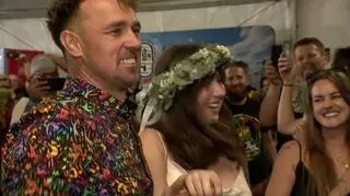 Dominika i Romek wzięli ślub na Pol’and’Rock Festival w 2023 roku