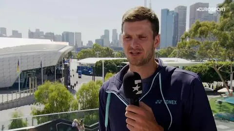 Hurkacz zwarty i gotowy. "Ostro trenowaliśmy"