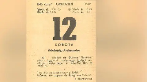 Niepowtarzalny 12 grudnia. Dzień, w którym skończył się karnawał Solidarności