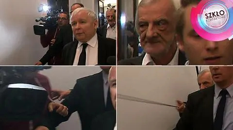 Pogoń za prezesem PiS. Zobacz w akcji wicemarszałka Terleckiego