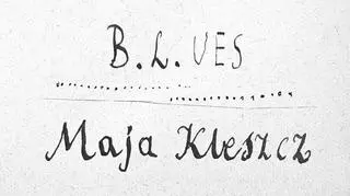 Okładka płyty Mai Kleszcz "B.L.UES"