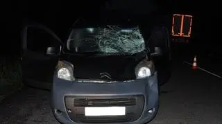 47-letni kierowca auta był trzeźwy