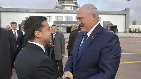 Łukaszenka i Zełenski 