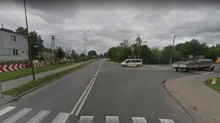 Skrzyżowanie w Piszu