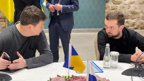 Ukraińscy negocjatorzy w Stambule [29.03.2022]