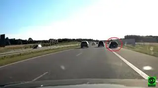 Niebezpieczne wyprzedzanie na A2