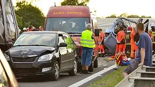 Liczba ofiar karambolu na A4 wzrosła do sześciu