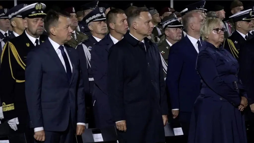 Uroczystości rocznicowe na Westerplatte
