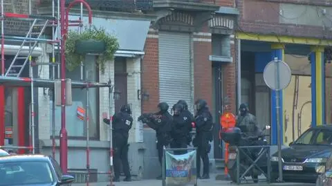Akcja policji w południowej części Brukselii