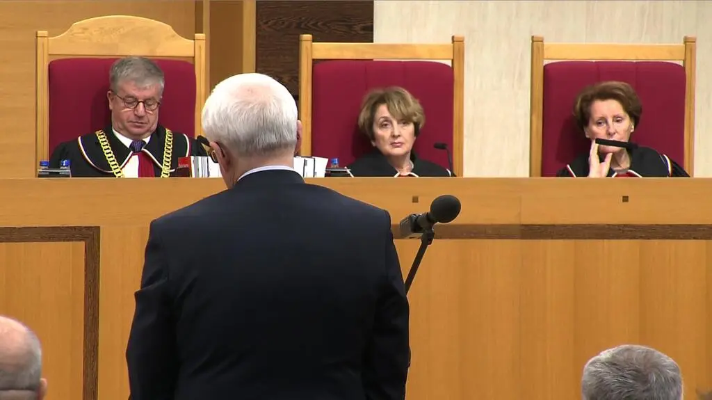 Przedstawiciel Krajowej Rady Sądownictwa uzasadnia swój wniosek