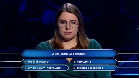Czego zaczątek stanowi węza? Pytanie z "Milionerów"