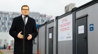 Mateusz Morawiecki w Pyrzowicach