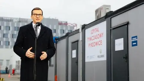Mateusz Morawiecki w Pyrzowicach