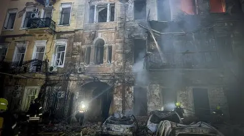 Drony i rakiety nad ukraińskimi miastami. Są ofiary śmiertelne 