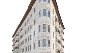 Widok ze skrzyżowania