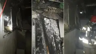 Zdjęcia z miejsca pożaru w Malinowym Zdroju