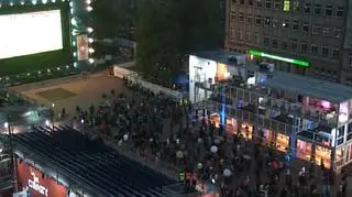 W poznańskiej Strefie Kibica tym razem pustki