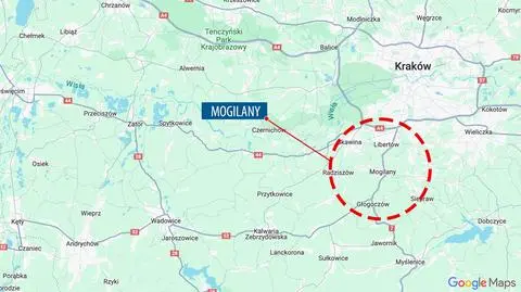 mapka mogilany
