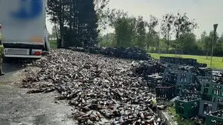 Kierowca został ukarany mandatem