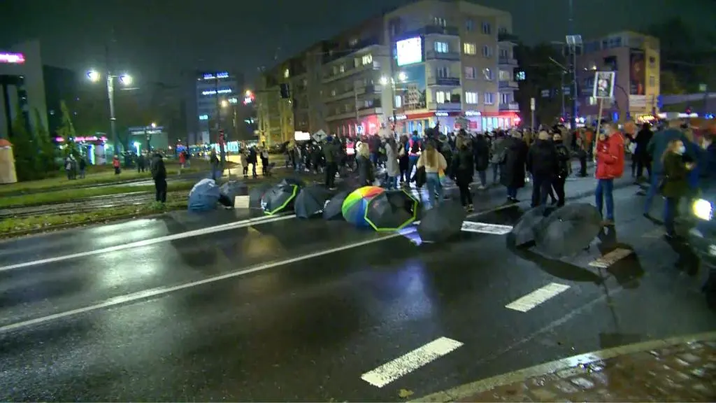 Protest w Toruniu