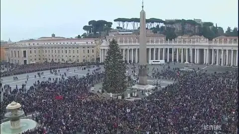 Papież: dzisiaj jest dzień dziękczynienia za kończący się rok