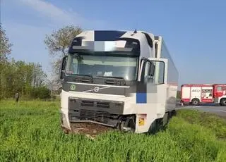 Wypadek na DK 74 pod Bełchatowem