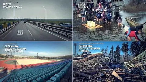 Wstrząsające obrazy wojny 