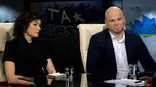 Agata Szczęśniak i Jacek Prusinowski w "Tak jest"