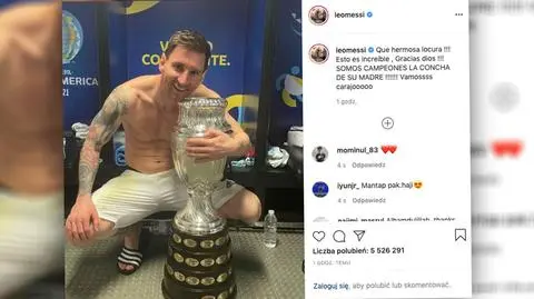 "Co za piękne szaleństwo". Messi złamał klątwę