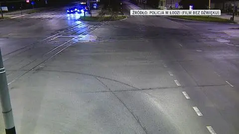 Fragment pościu nagrały miejskie kamery