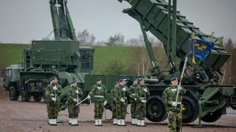 Szwedzkie Patrioty po raz pierwszy poza bazą. Zostały rozlokowane w porcie