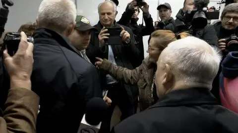 Kaczyński zapytał o kolejkę i poszedł na jej koniec