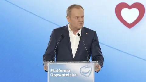 Donald Tusk na Radzie Krajowej Platformy Obywatelskiej