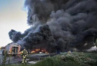 Atak na market budowlany w Charkowie (25 maja 2024 r.) 