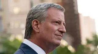 Burmistrz Nowego Jorku Bill de Blasio poparł Sandersa 