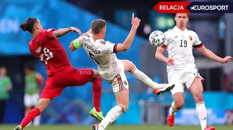 Dania - Belgia na Euro 2020 [RELACJA]