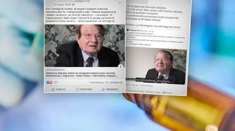Francuski noblista o szczepieniach na COVID-19: "błąd naukowy i medyczny". Uwaga na wywiad pełen manipulacji