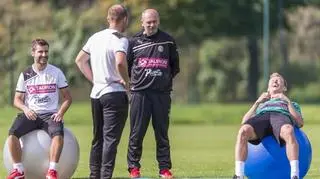 Dużo humoru i ćwiczeń zafundował swoim podopiecznym trener Stanislav Levy