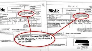 Invoices revealed by the Supreme Audit Office