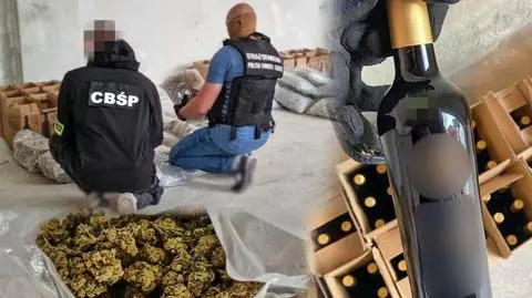 Dziesiątki kilogramów marihuany w transporcie hiszpańskiego wina