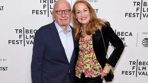 Rupert Murdoch, Jerry Hall