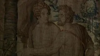 Arrasy są tkane wełną, jedwabiem, nićmi srebrnymi i złotymi 