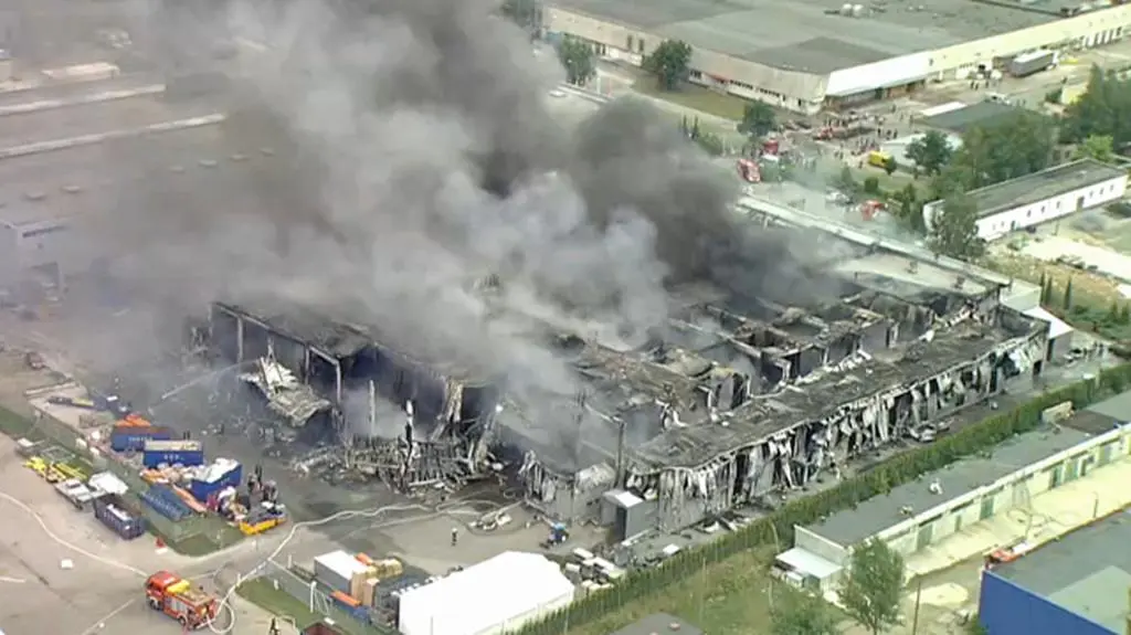 Akcja gaśnicza okiem Błękitnego 24